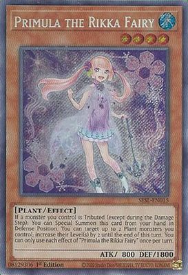 SH Primula the Rikka Fairy - SESL-EN015 - Secret Rare 1st Edition Secret Slayers Singles