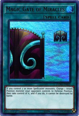 SH Magic Gate of Miracles - DUPO-EN019 - Ultra Rare 1st Edition Duel Power 1st Edition Singles