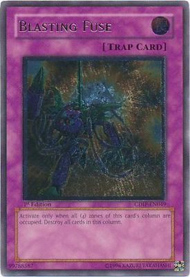 Ultimate Rare - Blasting Fuse - CDIP-EN049 1st Edition Cyberdark Impact [CDIP] 1st Edition Singles