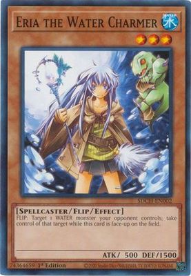 Eria the Water Charmer - SDCH-EN002 - Common 1st Edition Spirit Charmers [SDCH] 1st Edition Singles