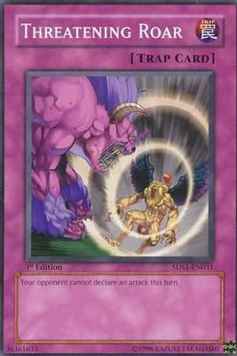 Threatening Roar - 5DS1-EN031 - Common 1st Edition Starter Deck: 5D&#39;s (2008) 1st Edition Singles