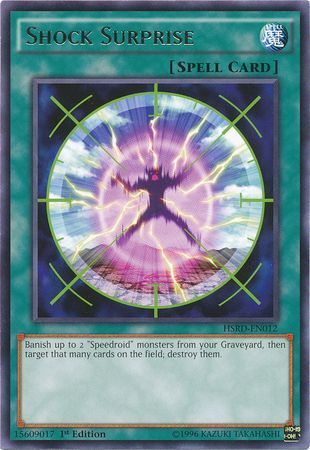 Shock Surprise - HSRD-EN012 - Rare 1st Edition High-Speed Riders 1st Edition Singles