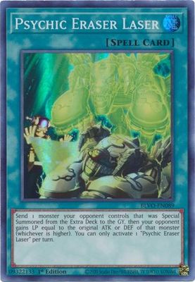 Psychic Eraser Laser - BLVO-EN089 - Super Rare 1st Edition Blazing Vortex 1st Edition Singles (espanol)