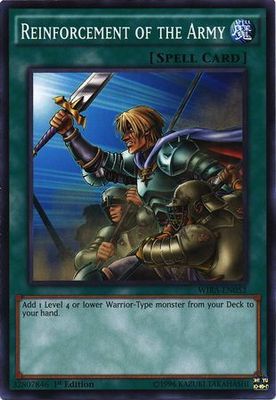 Reinforcement of the Army - WIRA-EN052 - Common 1st Edition Wing Raiders 1st Edition Singles