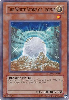 The White Stone of Legend - CSOC-EN035 - Common Unlimited Crossroads of Chaos [CSOC] Unlimited Singles
