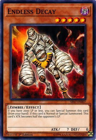 Endless Decay - SR07-EN007 - Common 1st Edition Structure Deck: Zombie Horde Singles