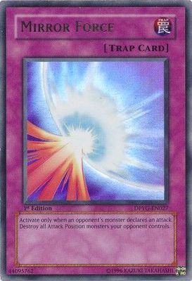 SH Mirror Force - DPYG-EN027 - Ultra Rare 1st Edition Duelist Pack: Yugi 1st Edition Singles