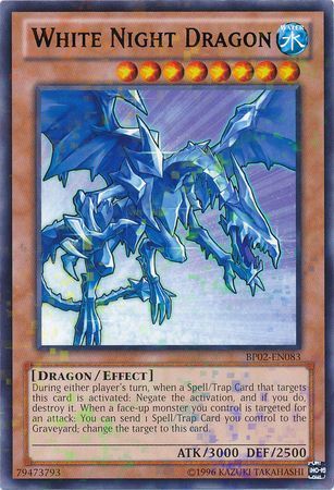White Night Dragon - BP02-EN083 - Mosaic Rare Unlimited Battle Pack 2: War of the Giants Mosaic Rare Unlimited Singles