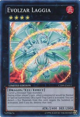 SH Evolzar Laggia - CT09-EN011 - Super Rare Yu-Gi-Oh! Promo Cards