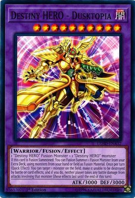 Destiny HERO - Dusktopia - LEHD-ENA32 - Common 1st Edition Legendary Hero Decks 1st Edition Singles