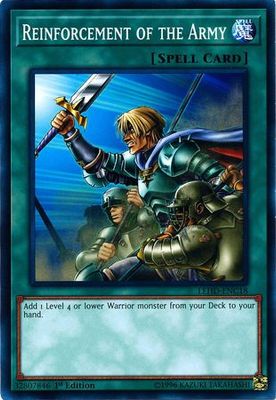 Reinforcement of the Army - LEHD-ENC18 - Common 1st Edition Legendary Hero Decks 1st Edition Singles