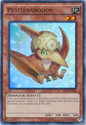 Petiteranodon - SR04-EN000 - Ultra Rare Unlimited Structure Deck: Dinosmasher&#39;s Fury Unlimited Singles