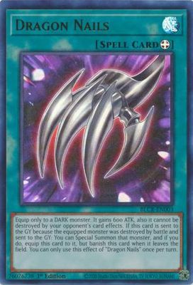 SH Dragon Nails - BLCR-EN003 - Ultra Rare 1st Edition Battles of Legend: Crystal Revenge 1st Edition Singles