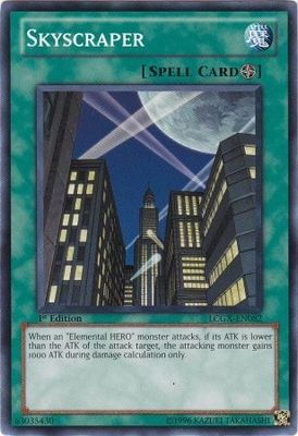 Skyscraper - LCGX-EN082 - Common 1st Edition Legendary Collection 2 1st Edition Singles