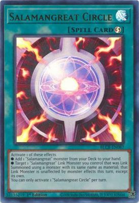 Salamangreat Circle - BLCR-EN087 - Ultra Rare 1st Edition Battles of Legend: Crystal Revenge 1st Edition Singles