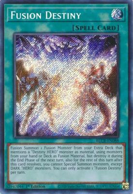 SH Fusion Destiny - BLCR-EN088 - Secret Rare 1st Edition Battles of Legend: Crystal Revenge 1st Edition Singles