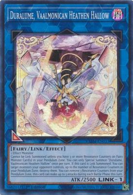 SH Duralume, Vaalmonican Heathen Hallow - VASM-EN033 - Super Rare 1st Edition Valiant Smashers 1st Edition Singles
