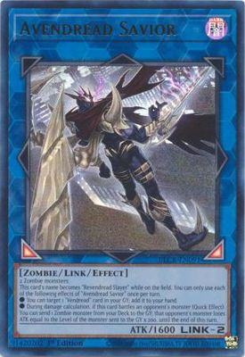 SH Avendread Savior - BLCR-EN091 - Ultra Rare 1st Edition Battles of Legend: Crystal Revenge 1st Edition Singles
