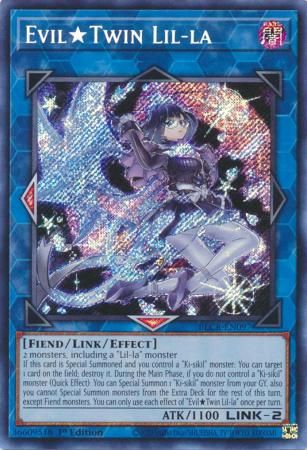 SH Evil Twin Lil-la - BLCR-EN097 - Secret Rare 1st Edition Battles of Legend: Crystal Revenge 1st Edition Singles