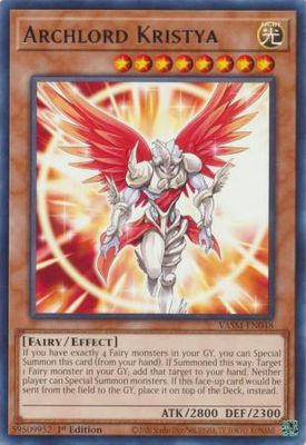 Archlord Kristya - VASM-EN048 - Rare 1st Edition Valiant Smashers 1st Edition Singles