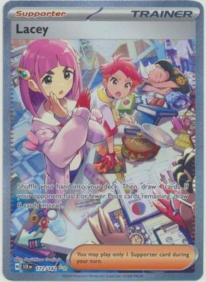 SH Lacey - 172/142 - Special Illustration Rare Scarlet &amp; Violet: Stellar Crown Singles