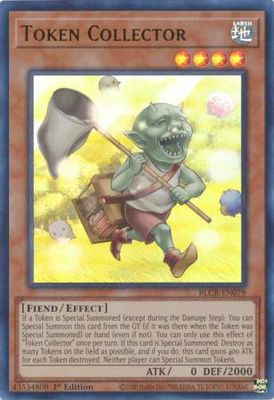 Token Collector - BLCR-EN079 - Ultra Rare 1st Edition Battles of Legend: Crystal Revenge 1st Edition Singles