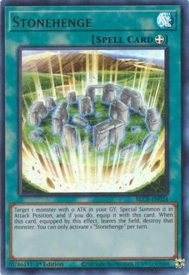 SH Stonehenge - BLCR-EN024 - Ultra Rare 1st Edition Battles of Legend: Crystal Revenge 1st Edition Singles