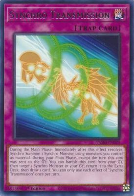 Synchro Transmission - VASM-EN029 - Rare 1st Edition Valiant Smashers 1st Edition Singles