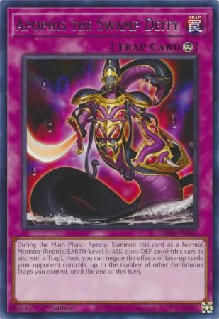 Apophis the Swamp Deity - VASM-EN060 - Rare 1st Edition Valiant Smashers 1st Edition Singles