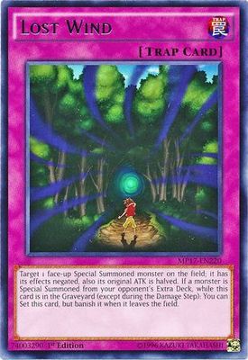 Lost Wind - MP17-EN220 - Rare 1st Edition 2017 Mega-Tins 1st Edition Singles