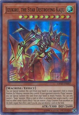 SH Jizukiru, the Star Destroying Kaiju - OP10-EN007 - Super Rare OTS Tournament Pack 10 (OP10)