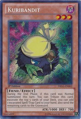SH Kuribandit - DRLG-EN002 - Secret Rare 1st Edition Dragons of Legend 1st Edition Singles