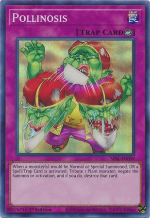 Pollinosis - SESL-EN059 - Super Rare 1st Edition Secret Slayers Singles