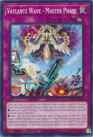 Vaylantz Wave - Master Phase - DUNE-EN074 - Common 1st Edition Duelist Nexus 1st Edition Singles (español)