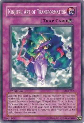 Ninjitsu Art of Transformation - AST-052 - Common 1st Edition Ancient Sanctuary [AST] 1st Edition Singles