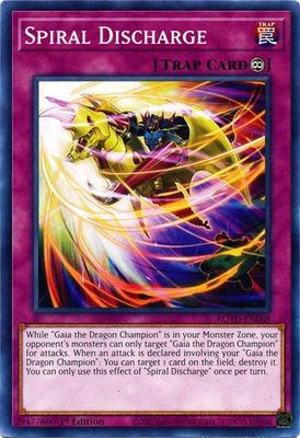Spiral Discharge - ROTD-EN068 - Common 1st Edition Rise of the Duelist [ROTD] 1st Edition Singles