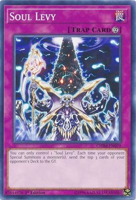 Soul Levy - CHIM-EN079 - Common 1st Edition Chaos Impact 1st Edition Singles (espanol)