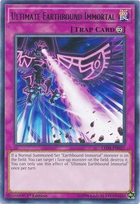 Ultimate Earthbound Immortal - LED5-EN027 - Rare 1st Edition Legendary Duelists: Immortal Destiny Singles