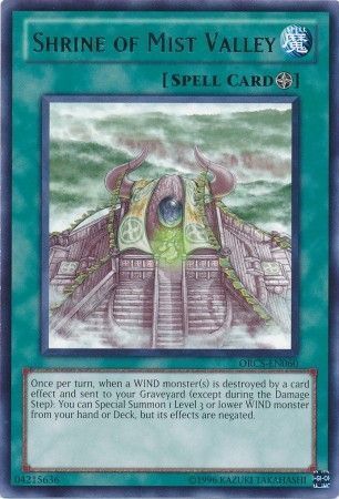 Shrine of Mist Valley - ORCS-EN060 - Rare Unlimited Order of Chaos Unlimited Singles