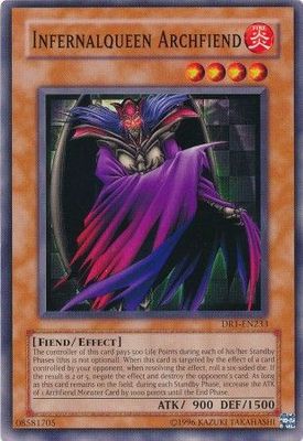 Infernalqueen Archfiend - DR1-EN233 - Common Dark Revelation 1 DR1