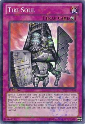 Tiki Soul - BP02-EN210 - Mosaic Rare 1st Edition Battle Pack 2: War of the Giants Mosaic Rare 1st Edition Singles