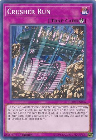 Crusher Run - CHIM-EN076 - Common 1st Edition Chaos Impact 1st Edition Singles (espanol)