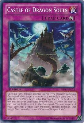 Castle of Dragon Souls - SDBE-EN033 - Common 1st Edition Saga of Blue-Eyes White Dragon 1st Edition Singles