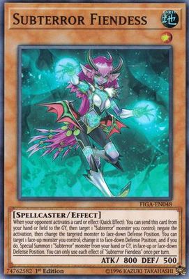 SH Subterror Fiendess - FIGA-EN048 - Super Rare 1st Edition Fists of the Gadgets Singles