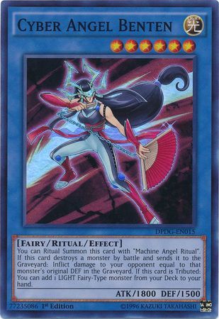 Cyber Angel Benten - DPDG-EN015 - Super Rare 1st Edition Duelist Pack: Dimensional Guardians Singles