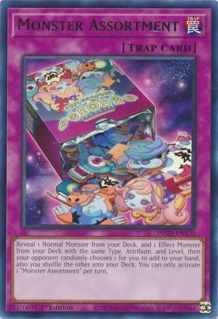 Monster Assortment - MP22-EN170 - Rare 1st Edition 2022 Mega-Tin: Pharaoh&#39;s Gods 1st Edition Singles