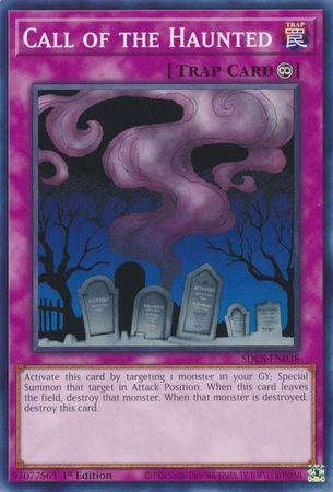 Call of the Haunted - SDCS-EN038 - Common 1st Edition Structure Deck: Cyber Strike 1st Edition Singles