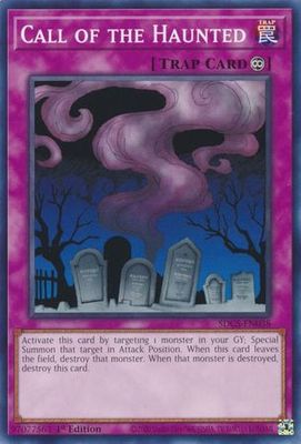 Call of the Haunted - SDCS-EN038 - Common 1st Edition Structure Deck: Cyber Strike 1st Edition Singles