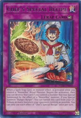 Chef&#39;s Special Recipe - WISU-EN040 - Rare 1st Edition Wild Survivors 1st Edition Singles