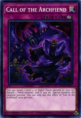 Call of the Archfiend - MP18-EN219 - Common 1st Edition 2018 Mega-Tins Singles
